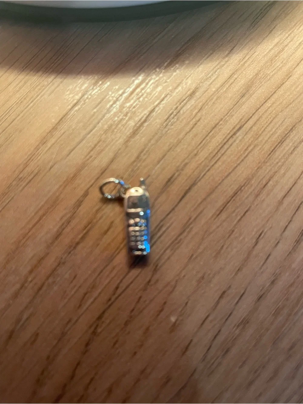 James Avery Silver Cell Phone Charm Pendant